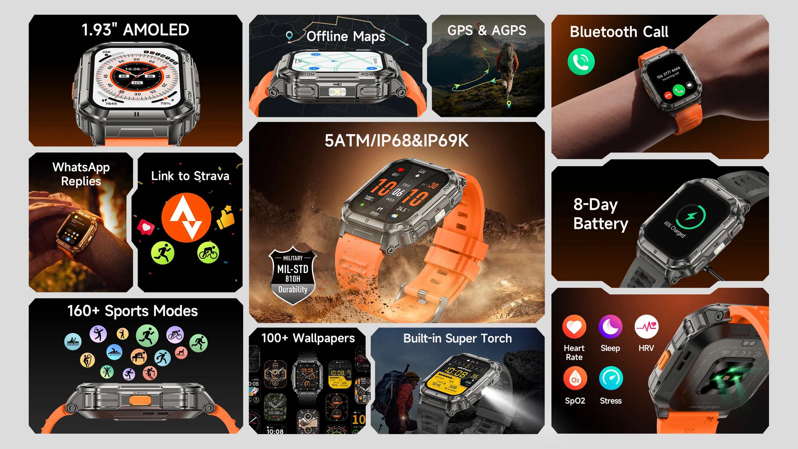 ساعت یولفون Armor Watch Ultra-1